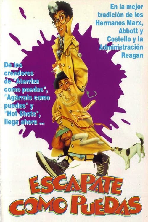 Póster de Escápate como puedas