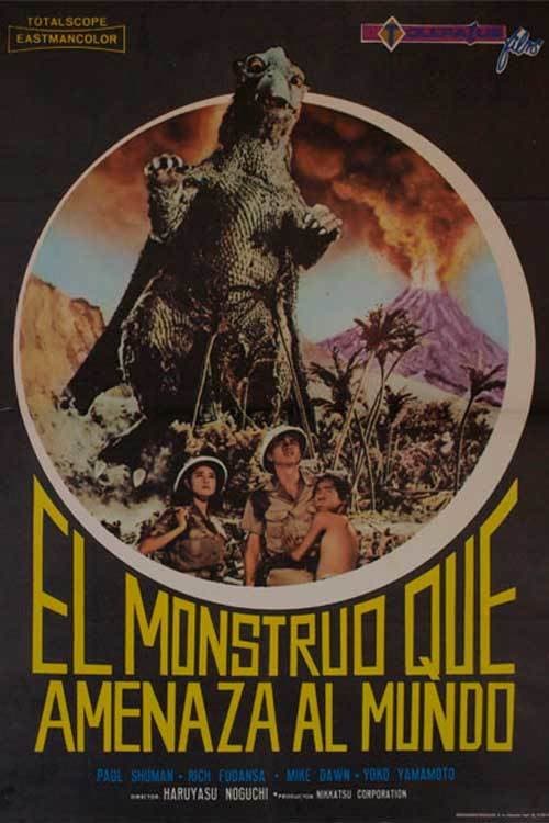 Póster de El monstruo que amenaza el mundo