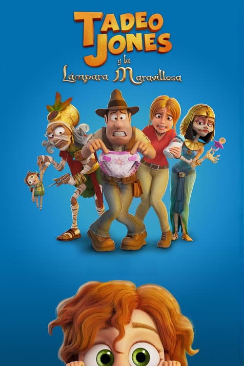 Póster de Tadeo Jones y La Lámpara Maravillosa