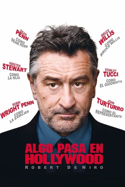 Póster de Algo pasa en Hollywood