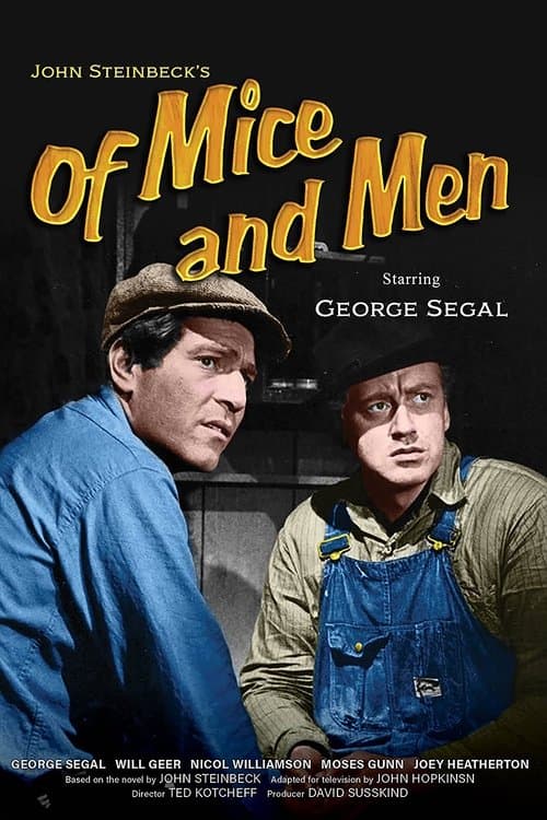 Póster de Of Mice and Men
