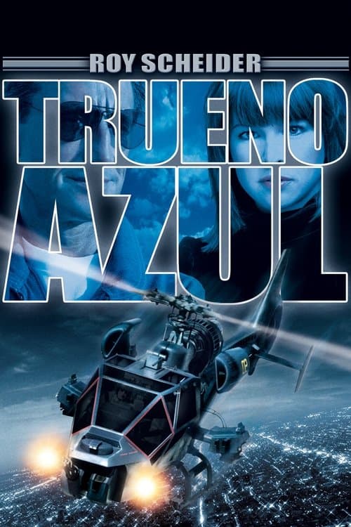 Póster de El Trueno Azul