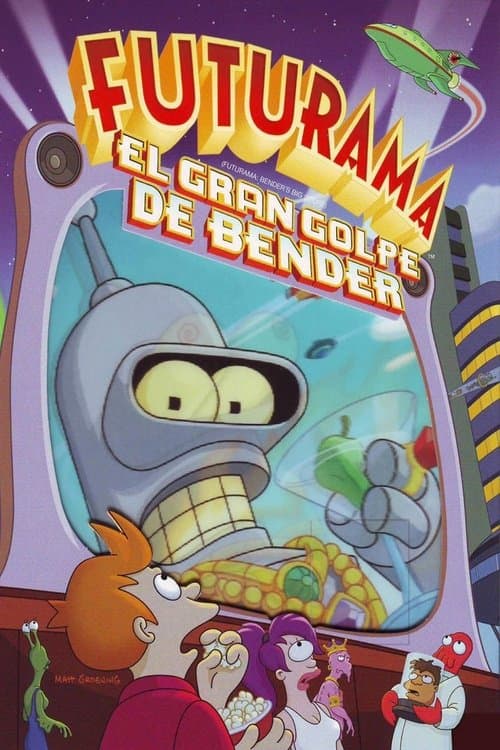 Póster de Futurama: El gran golpe de Bender