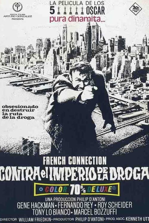 Póster de French Connection. Contra el imperio de la droga