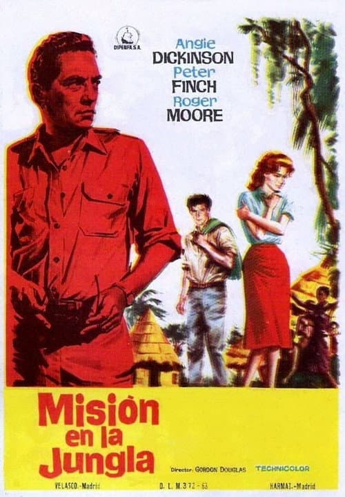 Póster de Misión en la jungla