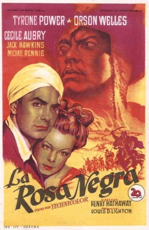 Póster de La rosa negra
