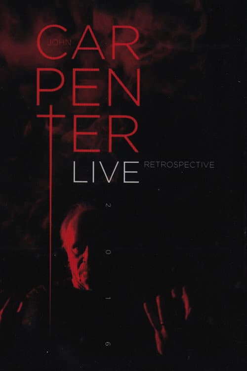 Póster de John Carpenter: Live Retrospective