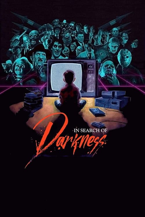 Póster de En busca del terror. Un viaje por el cine de terror icónico de los 80