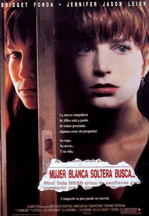 Póster de Mujer blanca soltera busca...