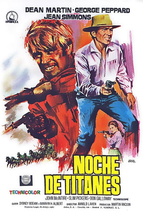 Póster de Noche de titanes