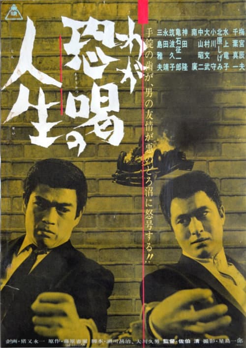 Póster de わが恐喝の人生