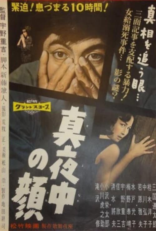 Póster de 真夜中の顔