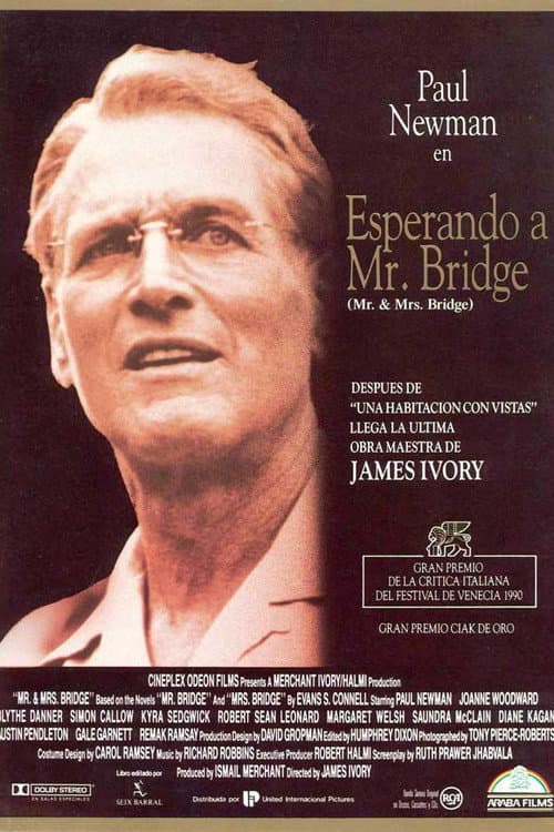 Póster de Esperando a Mr. Bridge