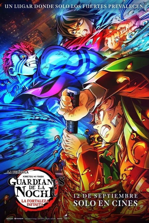Póster de Guardianes de la noche: Kimetsu no Yaiba La fortaleza infinita