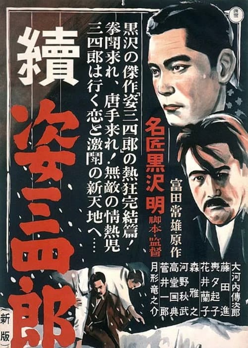 Póster de 唐手三四郎