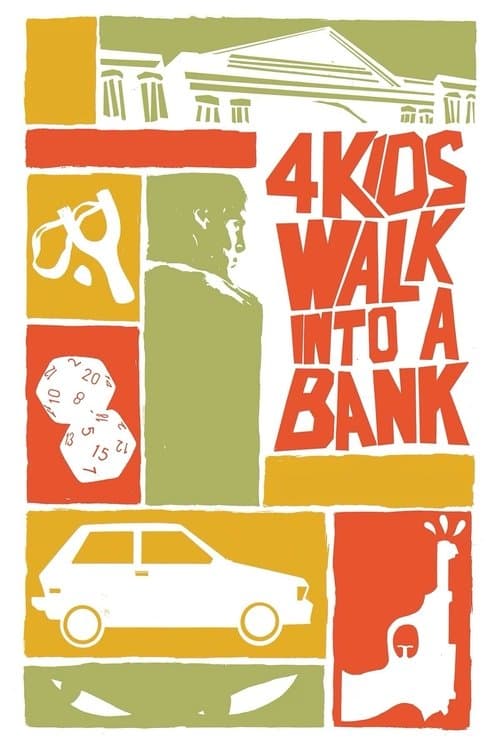 Póster de 4 Kids Walk Into a Bank
