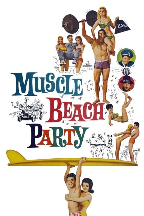 Póster de Muscle Beach Party