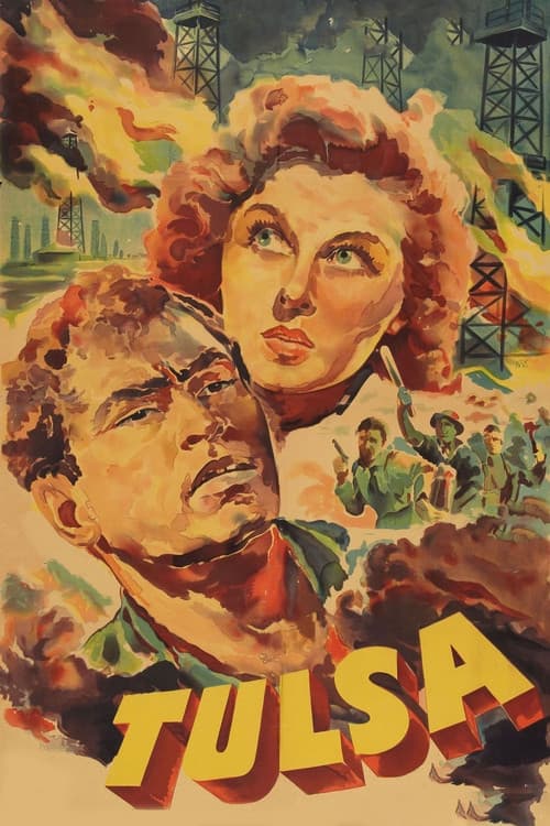 Póster de Tulsa, ciudad de lucha