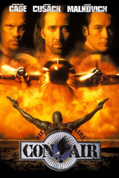 Póster de Con Air (Convictos en el aire)