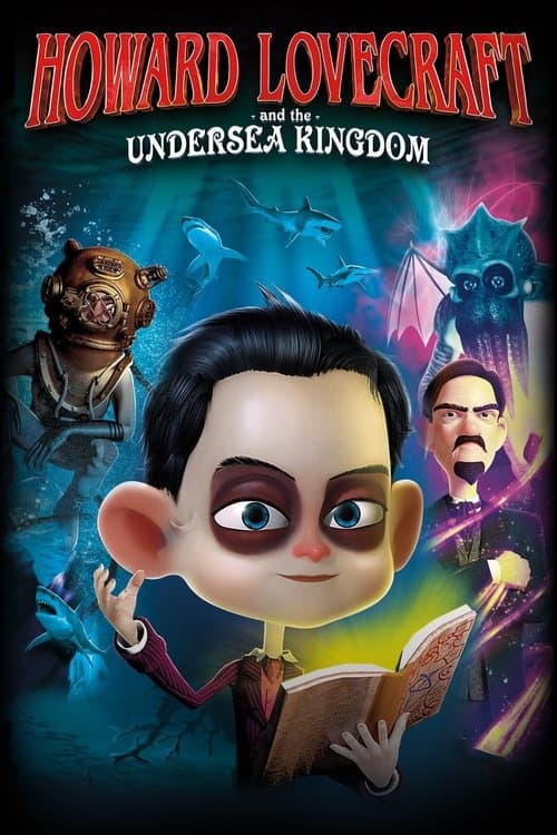 Póster de Howard Lovecraft y el reino submarino