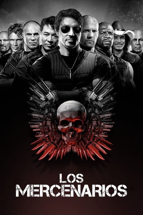 Póster de Los mercenarios