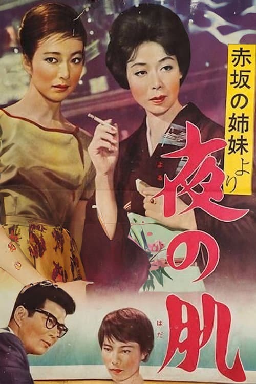 Póster de 「赤坂の姉妹」より 夜の肌
