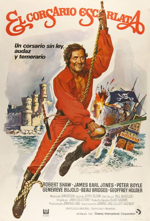 Póster de El corsario escarlata
