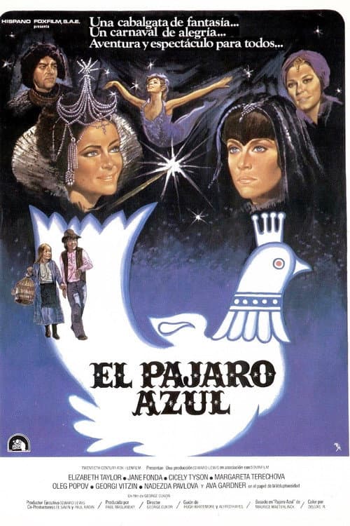 Póster de El pájaro azul