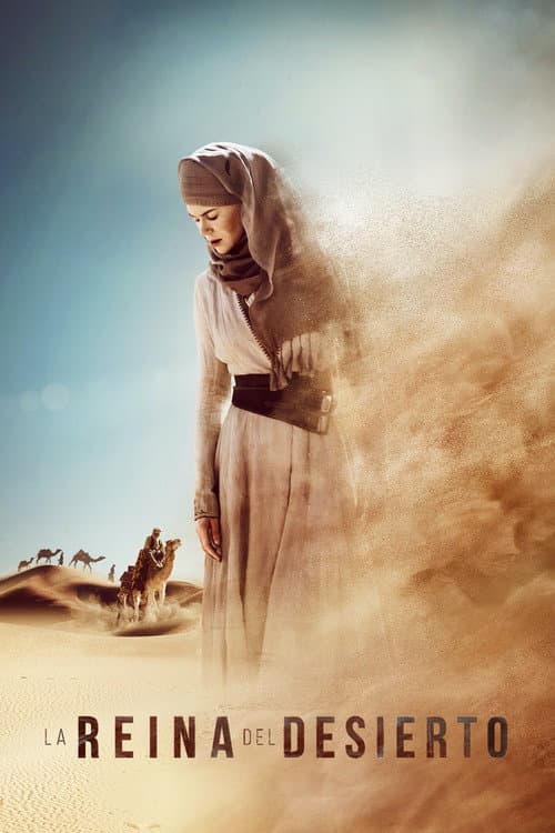 Póster de La reina del desierto