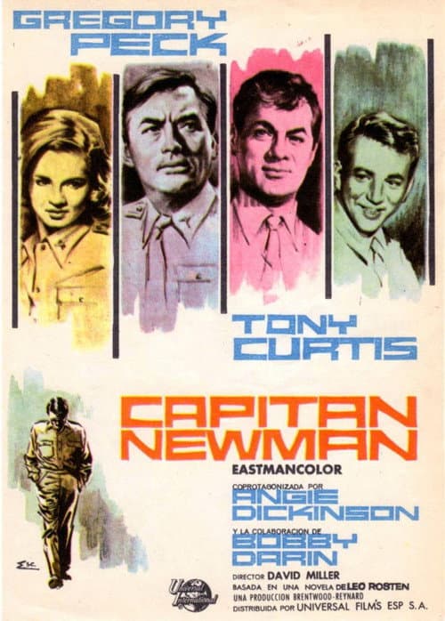 Póster de El capitán Newman