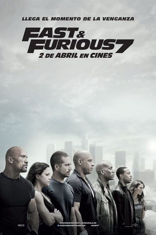 Póster de Fast & Furious 7