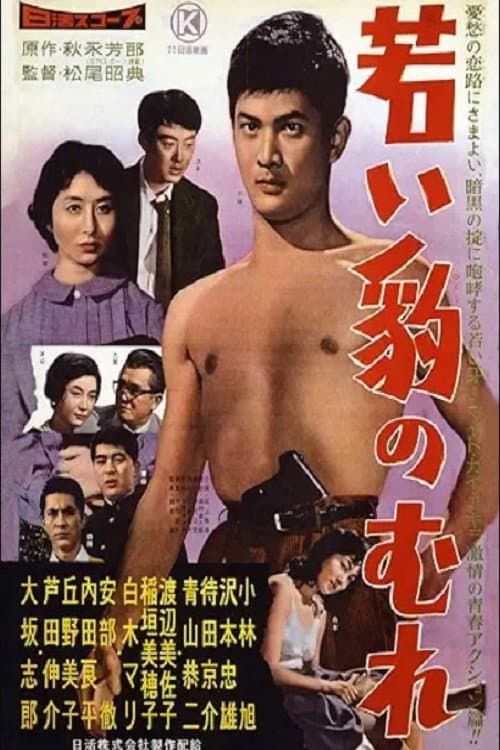 Póster de 若い豹のむれ