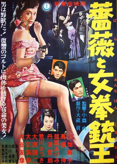 Póster de 薔薇と女拳銃王