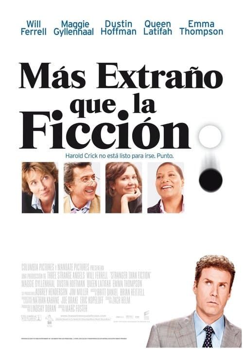 Póster de Más extraño que la ficción