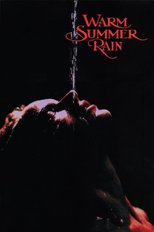 Póster de Lluvia cálida de verano