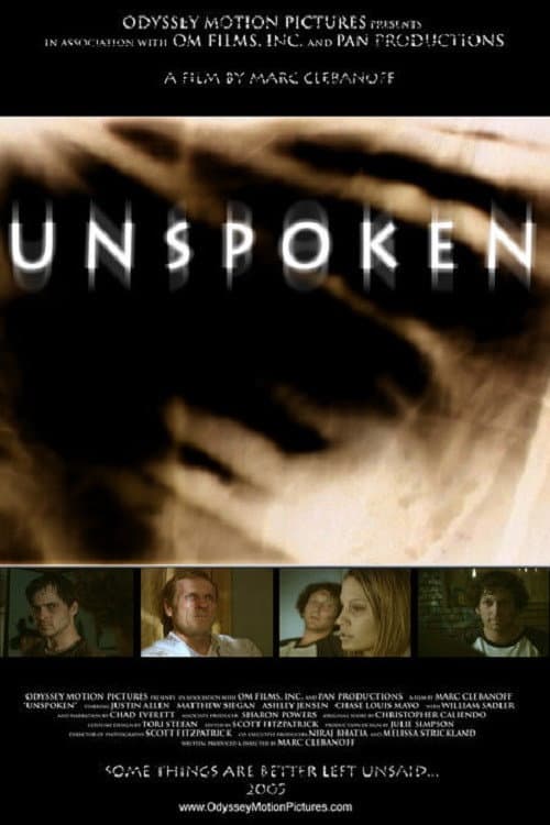 Póster de Unspoken