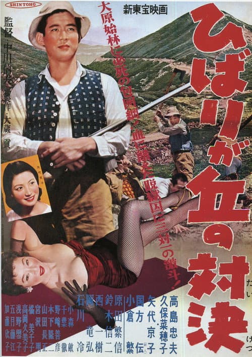 Póster de ひばりが丘の対決