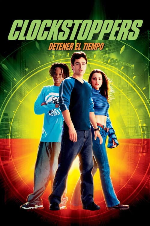 Póster de Clockstoppers, detener el tiempo