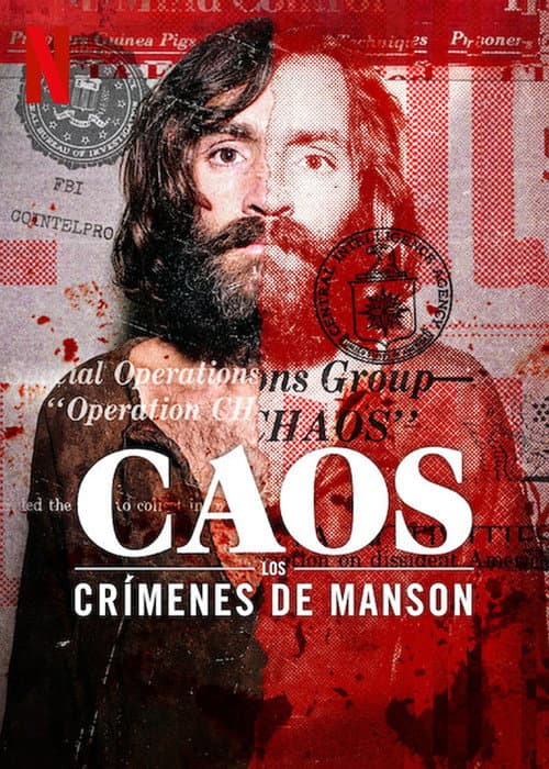 Póster de Caos: Los crímenes de Manson