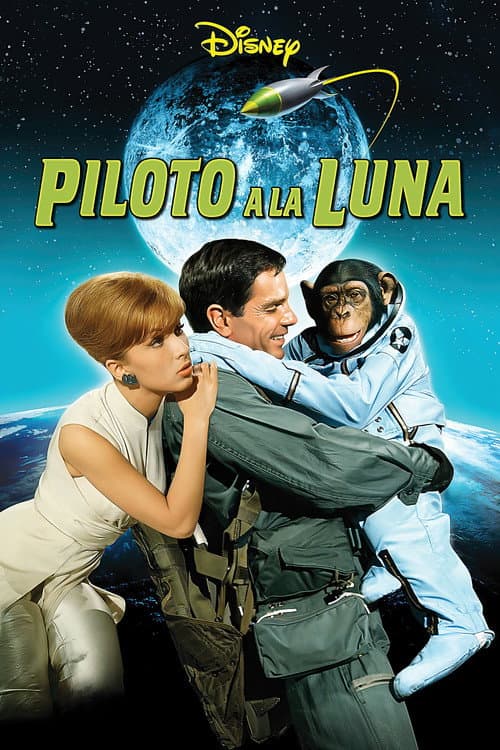 Póster de Piloto a la luna