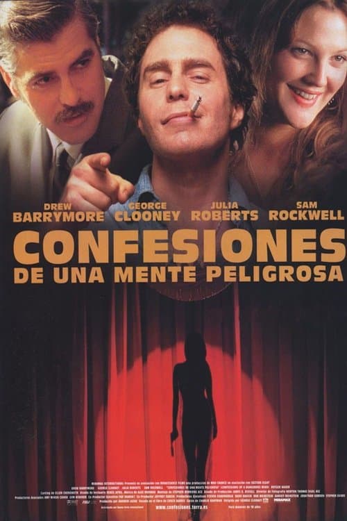 Póster de Confesiones de una mente peligrosa