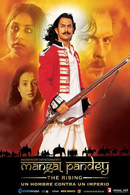 Póster de Mangal Pandey. Un hombre contra un imperio