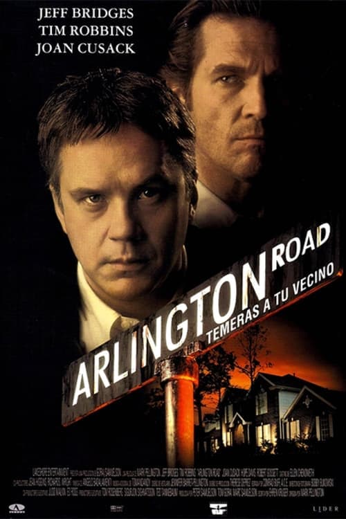 Póster de Arlington Road, temerás a tu vecino