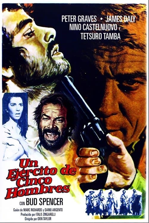 Póster de Un ejército de cinco hombres