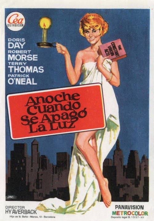 Póster de Anoche cuando se apagó la luz