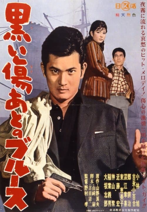 Póster de 黒い傷後のブルース