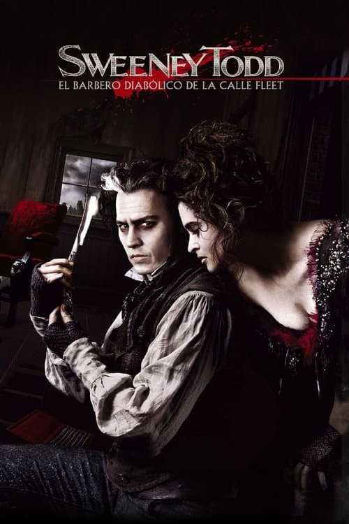 Póster de Sweeney Todd: El barbero diabólico de la calle Fleet