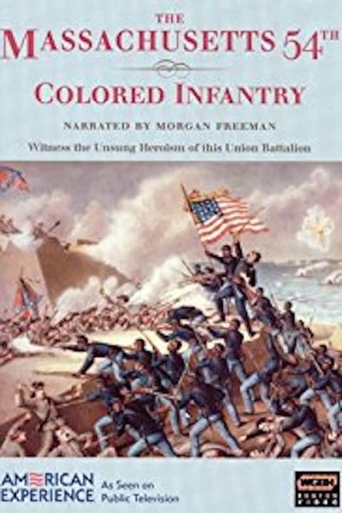 Póster de The Massachusetts 54th Colored Infantry