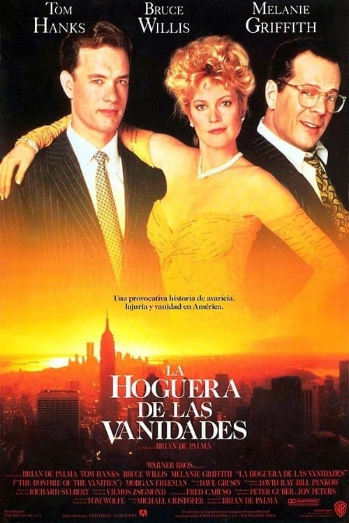 Póster de La hoguera de las vanidades