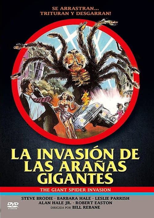 Póster de La invasión de las arañas gigantes
